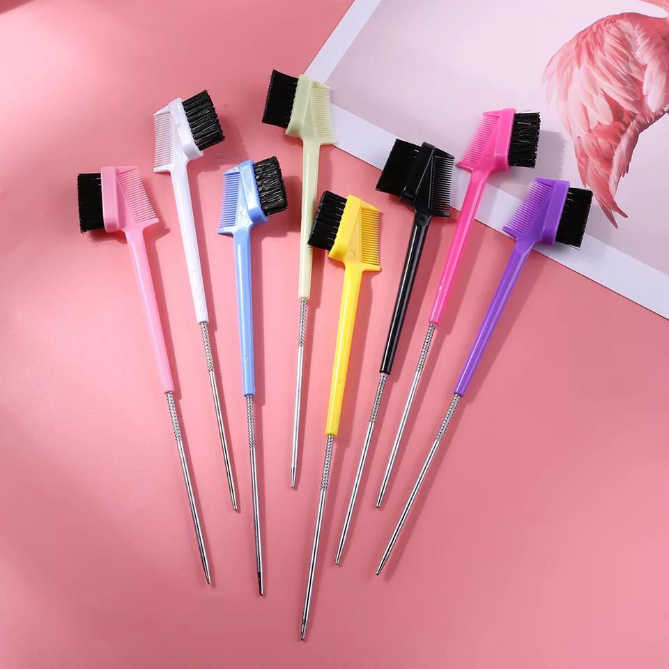 Escova de Baby Hair com Cabo Auxiliar 3 em 1 ROSA | Shopee Brasil