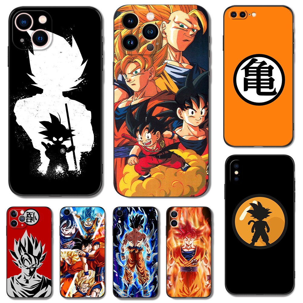 Capa Para Iphone 11 Pro Max Traseira Soft Silicon Phone Black Tpu Dragon Ball