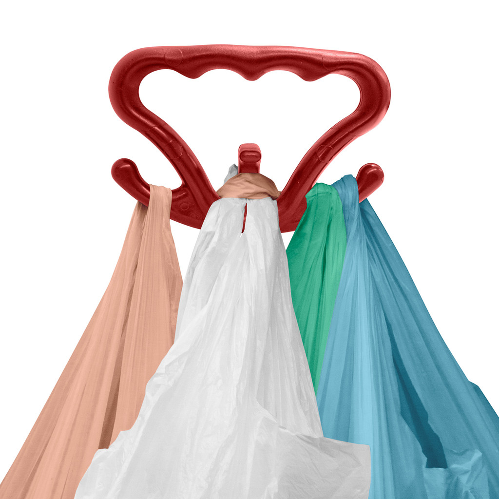 Alça Carregar Sacola De Supermercado - Pegador Sacolas e Bolsas Até 40 Kg