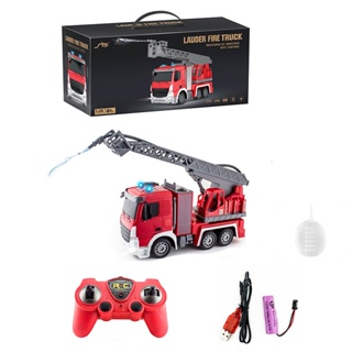 Caminhão de Brinquedo Bombeiros Controle Remoto com 6 Funções +