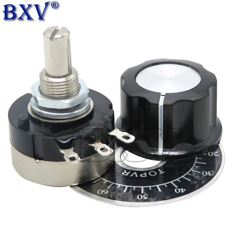 Potenziometro A Film Di Carbonio, Alta Precisione, Resistenza 5K - Foto 3