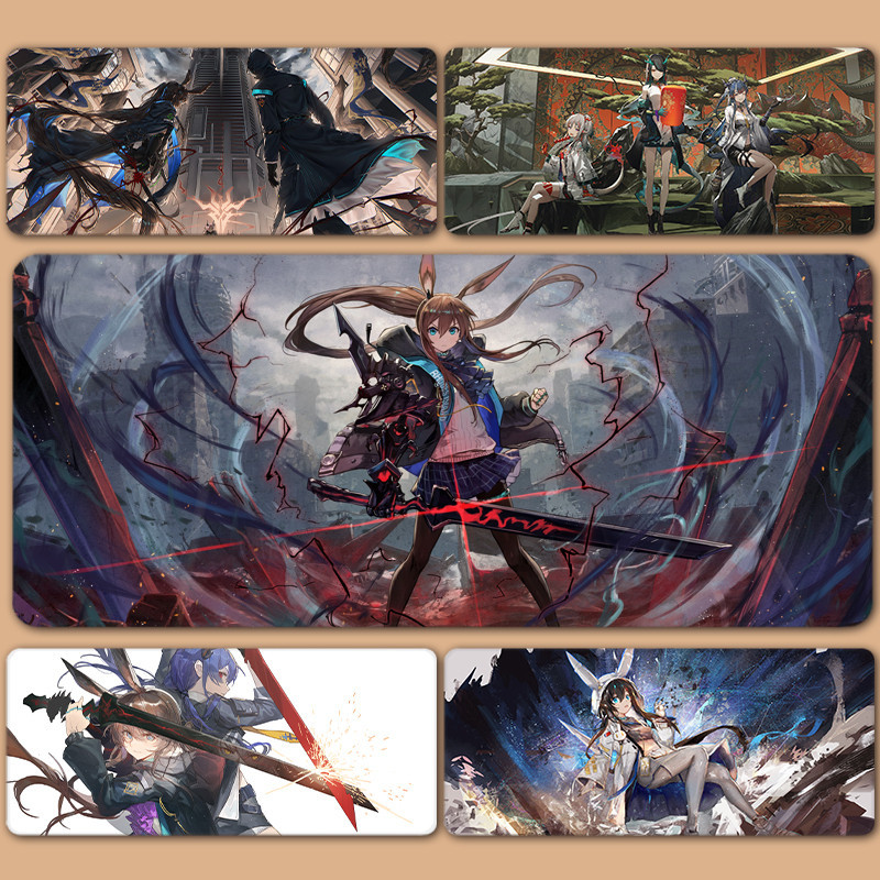 Arknights Amiya Chen Nian Dusk Ling Skadi Texas XXL Tapete De Rato Grande