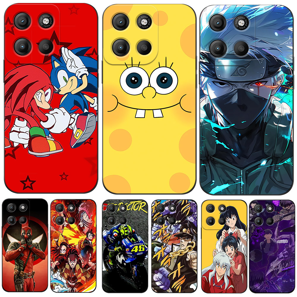 SEAHAI Cover Per Motorola Moto G15 / MOTO G15 Power, Ultra Sottile Custodia Premium PU Pelle Portafoglio Kickstand Slot Per Schede [RFID Blocking] TPU Antiurto Flip Cover Libro - Blu