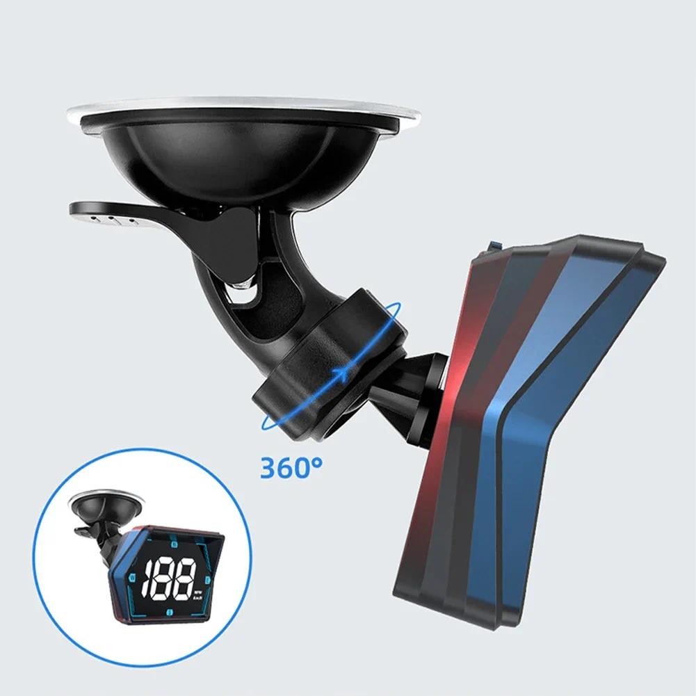 OBEST HUD Auto Head Up Display - GPS, Tachimetro Digitale, Allarme Velocità, Con Ventosa - Foto 12