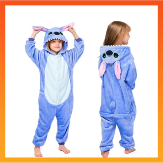 Baju Tidur Pijamas Conjunto Kids Stitch Dinossauro Panos Baby Sleepwear Crianças Onesies Meninos Meninas Roupas De Noite Long Pants