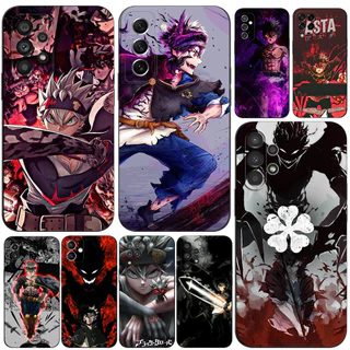 Estojo Para Samsung Galaxy A05 A05S M14 A15 A25 Capa De Silicone Macia Telefone Anime Asta Black Clover