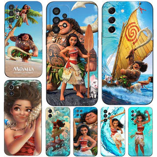 Estojo Para Samsung Galaxy A05 A05S M14 A15 A25 Capa De Silicone Macia Telefone Princesa Moana
