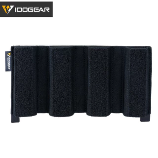 IDOGEAR Bolsa Tática Quad Mag Para MP7 MPX UMP45 FERRO STYLE Turnover-SMG Grande DOPE O Adesivo De Inserção Pouch 35115