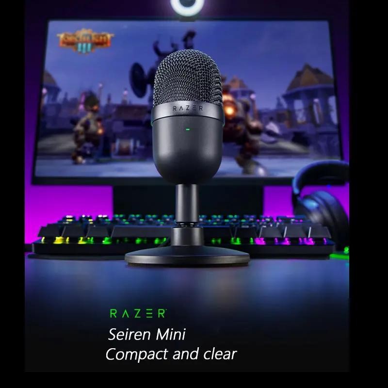 Razer Mic Seiren Mini Microfone Portátil Ultracompacto Para Streaming ...