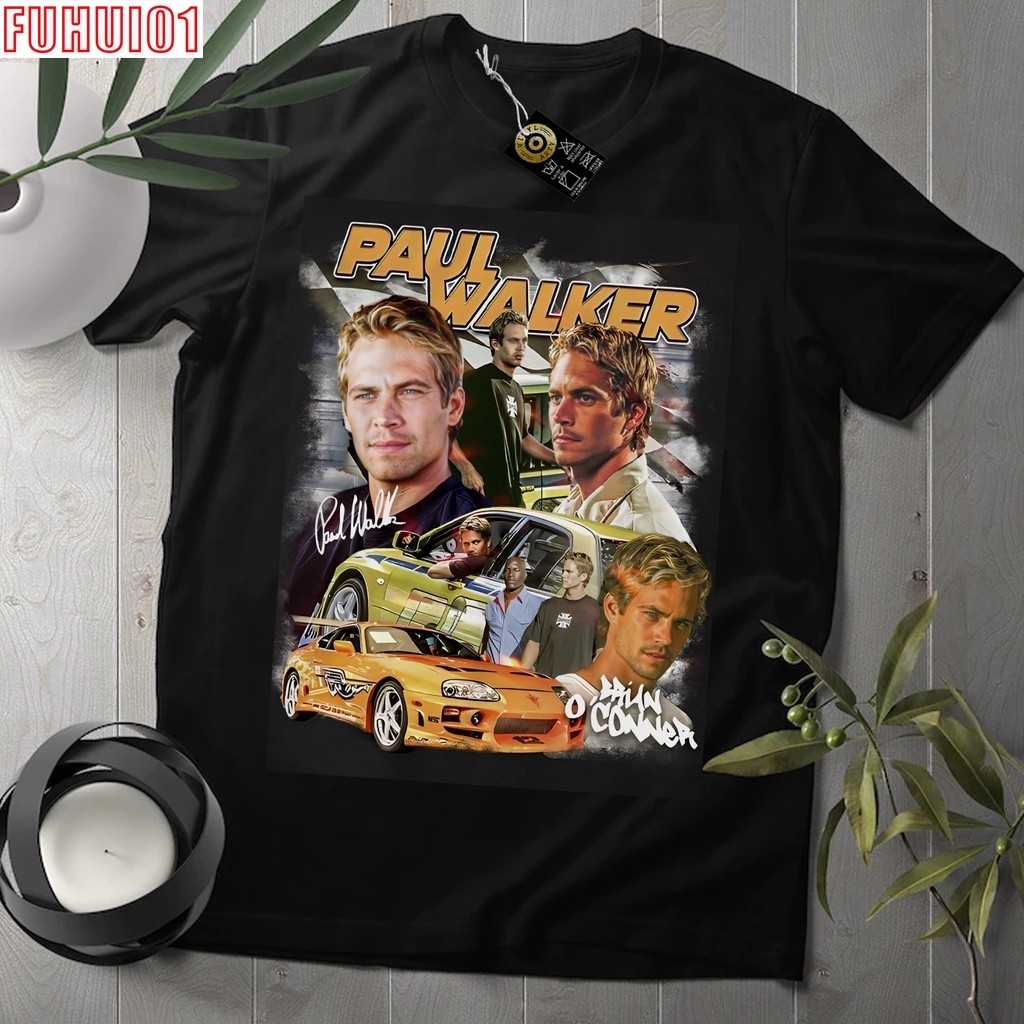 Camiseta Unissex Paul Walker Velozes e Furiosos Brian (Fuhui02)