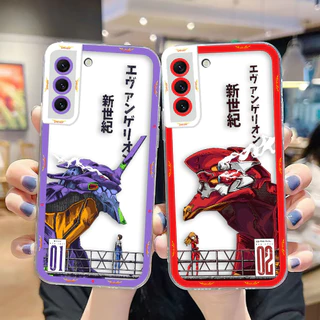 Anime Neon Genesis Evangelion Robô 01 02 Capa De Celular Transparente Olhos De Anjo Para Samsung Galaxy Nota 20 10 A73 A72 A71 A53 A51 A50 A42 A33 A32 A30 A23 A22 A21S A14 A13 A12 A54 TPU
