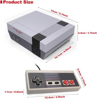 Super Mini Video Game Console 620 Jogos 8 Bits Retrô Antigo C/ 2