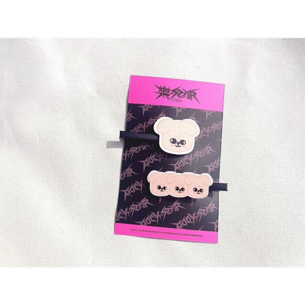 Kpop Idol Straykids Rock-Star Hairpin Skz Conjunto De Clipes
