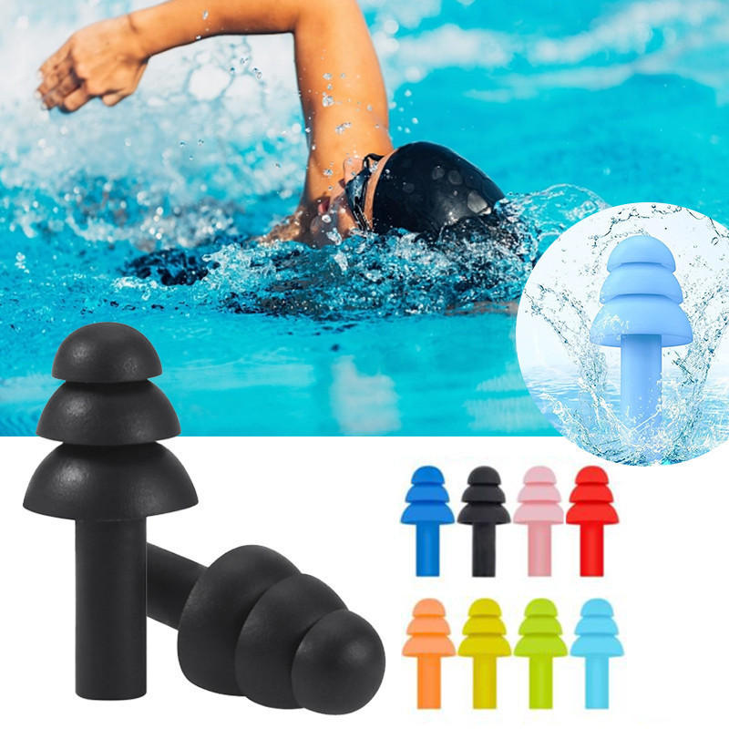 Tampões De Ouvido De Silicone anti-Ronco Ruído Redução De E Proteção ...