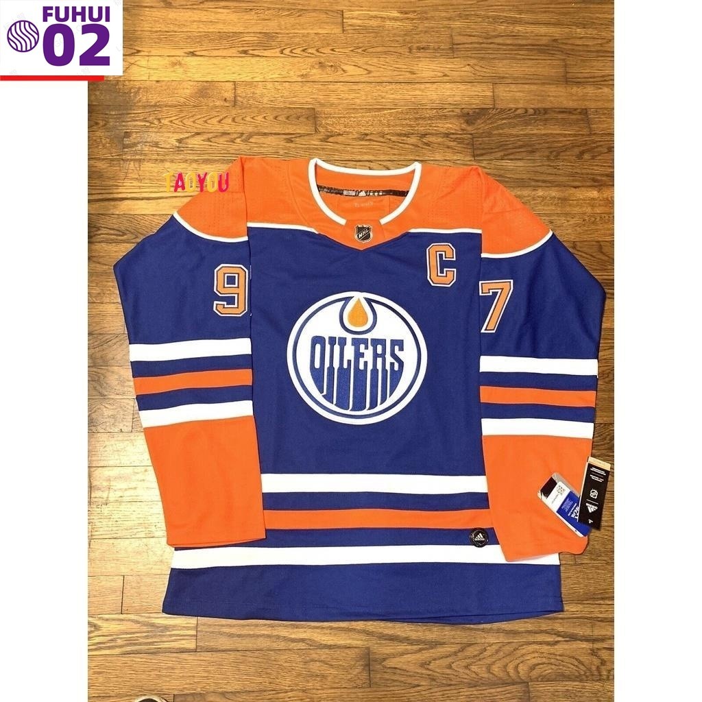 2022-23 Masculinos Camisa 2023NHL Edmonton Oilers Camiseta Connor McDavid De Hóquei Jersey