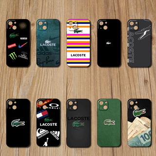iPhone 13 14 15 Plus Logotipo lacoste Estojo Protetor anti-Queda Para Telefone TPU Soft