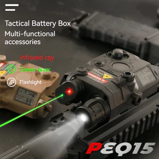 Adequado para Peq15 Lanterna Laser Infravermelho para Caixa de Bateria Lanterna Jinming Precision Strike SLR Acessórios Táticos