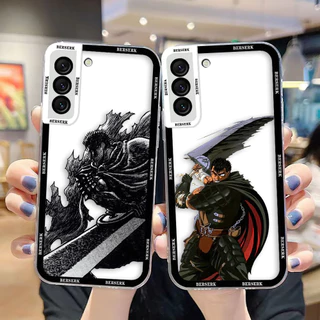 Capa Para Telefone Anime Berserk Guts Samsung Galaxy A03 A04 A05 A05S A11 S10 S20 S21 S22 S23 S24 FE PLUS ULTRA 5G Transparente TPU