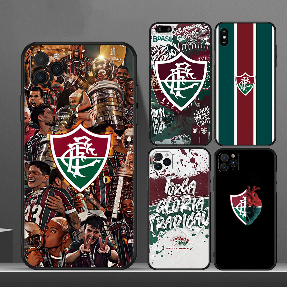 Caixa Para Telefone iPhone 12 12Mini 12 Pro Max 13 13 Mini 13 Silicone Fluminense
