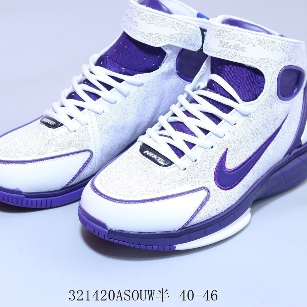 2024 Novo Kobe 3[og Chunyuan] Kobe 3 2K4 branco roxo laser masculino esporte combate real tênis de basquete