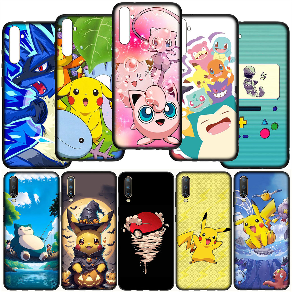 Capa Macia Para Xiaomi Poco X3 NFC GT X4 F3 M4 Pro M5 Caixa De Silicone Pikachu Pokemon