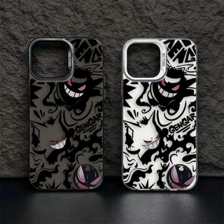 Anime Pokemon Gengar Sketch Esboço Grande Furo Matte Laser Capa De Silicone Para Celular Samsung Galaxy S24 Ultra S23 FE S22 S21 S20 S30 Plus 4G 5G