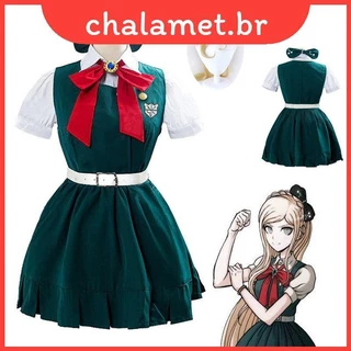 Sonia Danganronpa Autêntico Fato De Cosplay Nevermind Para Celebrações Halloween Unisex