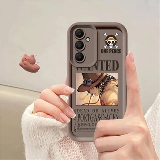 Capa Flexível De Silicone Anime O-One Piece Para Samsung Galaxy A12 A13 A32 A33 A34 A52 A14 A15 A22 A23 A24 A25 A53 A54 5G A11