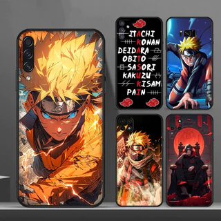 Capa Macia Preta Para Celular Samsung A10 A10S A11 A12 A13 14 A15 A20 A30 A20S A21 A24 A21S A22 A23 021 Caixa De Silicone Naruto