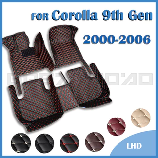 Esteiras De Piso Para Carros Toyota Corolla 9th Gen . 2000-2016 01 02 03 04 05 2006 Almofadas Os Pés Acessórios Internos