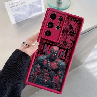 Marvel Homem Aranha Caixa De Ferro Para Samsung Galaxy S24 S23 Ultra S22 S21 S20 FE S23Ultra Nota 20Ultra S22Plus Capa Macia De Silicone