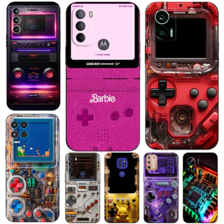Capa De Silicone Para Telefone Motorola Moto G 5G Plus G10 G20 G30 G100 5G One 5G Ace Gameboy