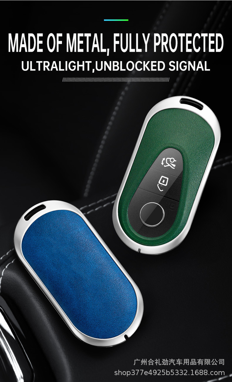 Capa de Chave para Mercedes-Benz 2024 Nova Classe C C260L Capa C200L ...