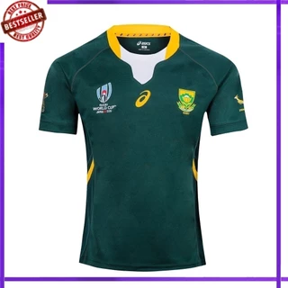 Envio Rápido A.t.a Copa Britânica de Rugby Jersey África do Sul Homeball