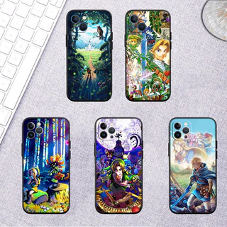 AA100 A Lenda Da Capa De Silicone Macia Zelda Para iPhone SE XR 5 5s 6 6s 7 8 Mais 11 Pro Max
