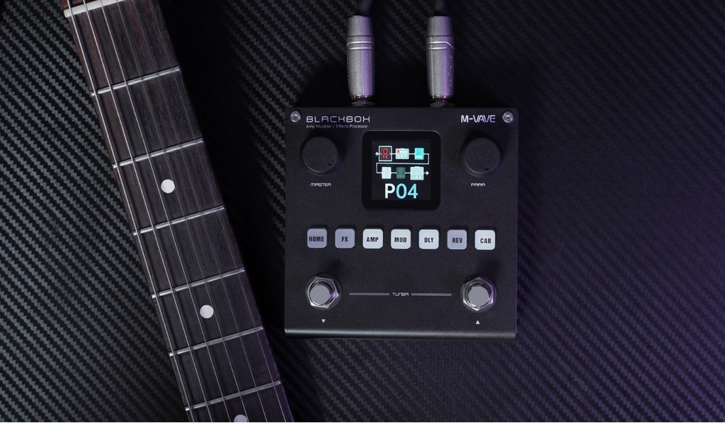 M-VAVE BLACKBOX Guitarra Mutli-effect Pedal Processador De Áudio