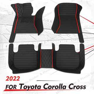 Tapetes Personalizados Para Carros Toyota Corolla Cross 2022-2025 2024 2023 2022 Auto Foot Pads Acessórios Interiores Automotivos