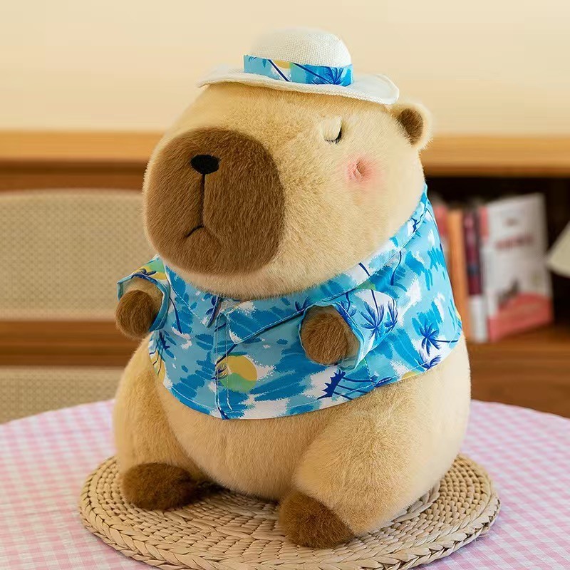Capivara Boneca De Pel cia Bonito Capibara Anime Brinquedo Fofo Kawaii 