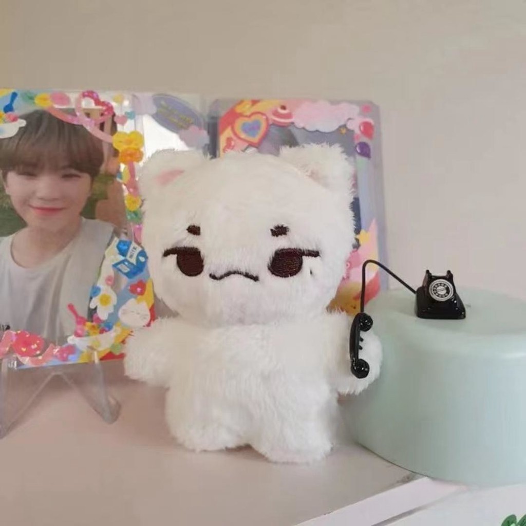 Kpop Idol Seventeen WOOZI Chaveiro De Boneca De Pelúcia Animal Lee