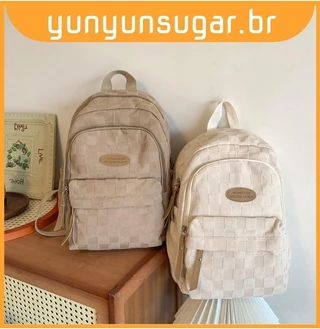 Bolsa Escolar Adolescente Com Design Bonito E Material Durável De Nylon Respirável