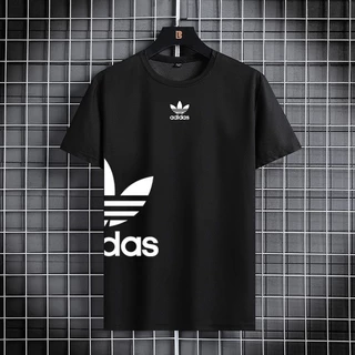 2024 Summer New Sports T-Shirt De Verão Novo Esporte Masculino Solto Camiseta De Manga Curta Masculina De Secagem Rápida Esportes Casuais De Pescoço Redondo