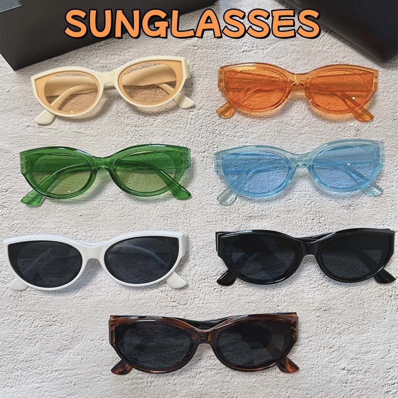 Óculos De Sol Ovais Vintage Moda Feminina Retro Femininos Nova Marca De ...