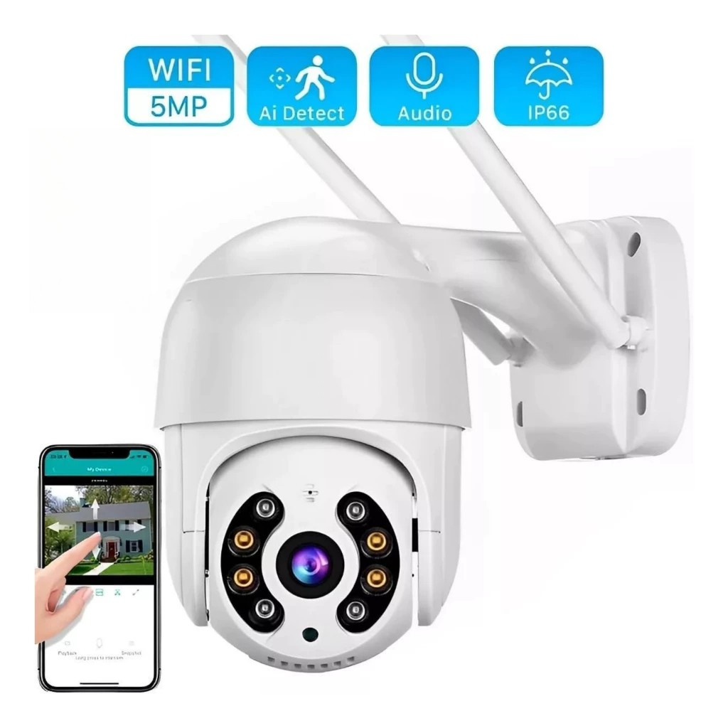 kit2 Nova Câmera De Segurança À Prova D'água Sem Fio Externa , Full HD ...