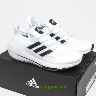 Ad Ultra Boost 21 Consortium UB7.0 360 Primeknit Tênis Preto E Branco Para Homens Mulheres