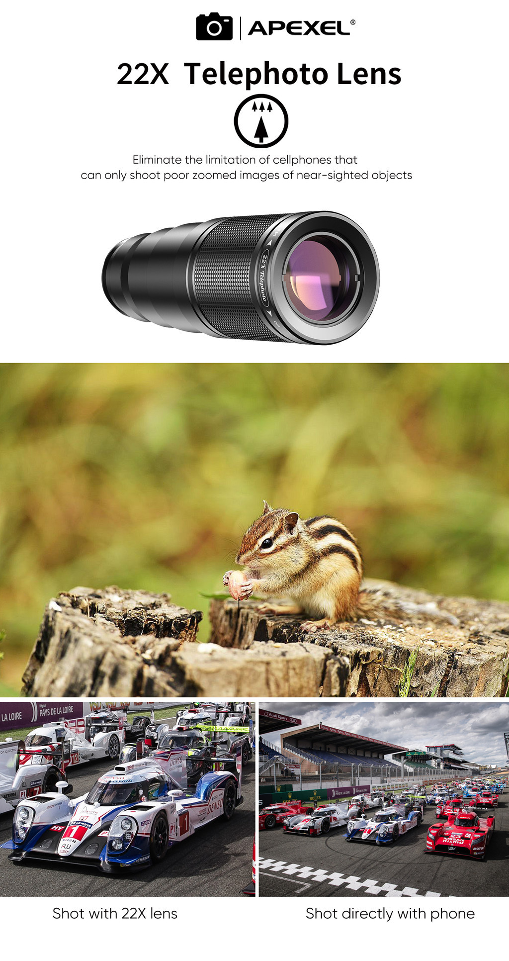 Lentes Camara Nikon 67mm Digital Tulip Flower Lens Hood And 67mm