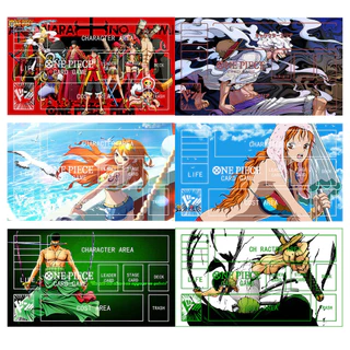 600X400X2Mm One Piece Uta Roronoa Zoro Card Battle Mat Opcg Ace Luffy Nami Tabuleiro De Cartas De Jogo De Anime Brinquedos De Presente