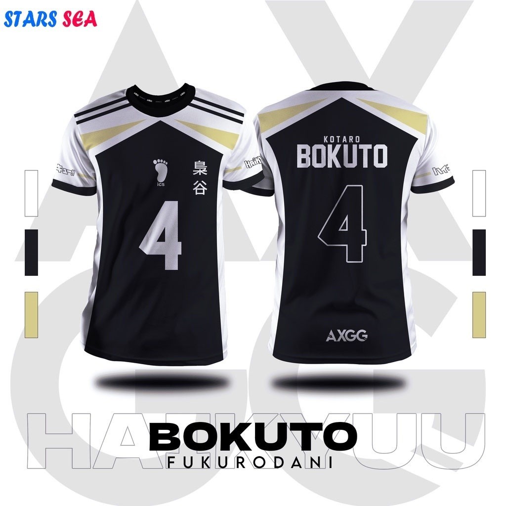 2024 Nova Camisa Haikyuu Fukurodani Bokuto Anime