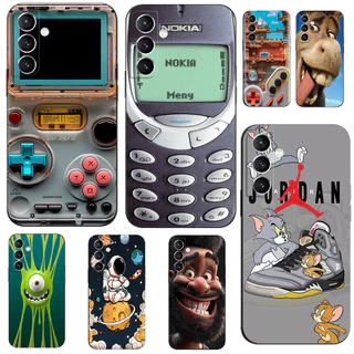 Para Samsung Galaxy A15 4g 5g Capa Traseira Do Telefone Silicone Macio Protetor De Preto Tpu Ilustração Anime Criatividade , Personalidade E Moda