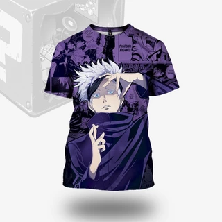 Camisa Camiseta Full Total Arte Anime Sukuna Goju Itadori Jujutsu Kaisen Personagem Adulto Infantil