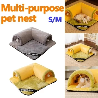 Ninhada De Gato Quatro Estações Túnel Universal De Brinquedo Removível Para Gatos De Estimação Interior Tapete De Brinquedos